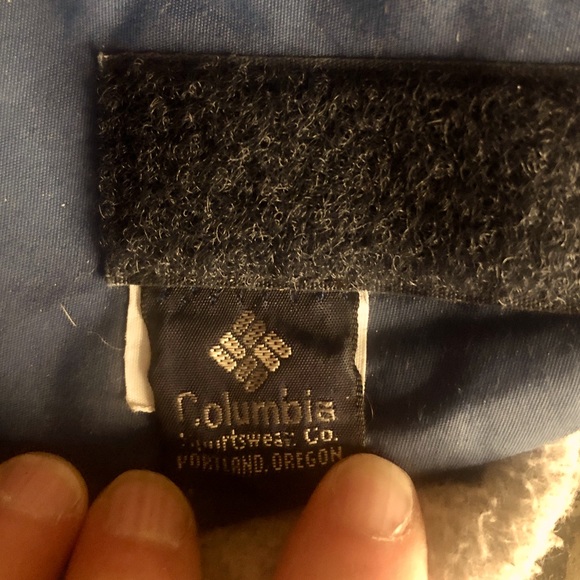 Columbia Accessories Vintage Columbia Trapper Hat Mens L Xl Blue